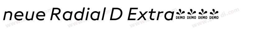 neue Radial D Extra字体转换 neue Radial D Extra字体转换